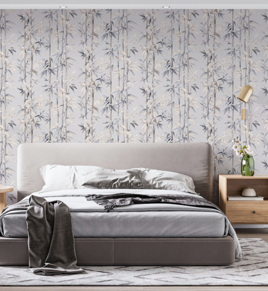 Обои 8735-14 Bamboo/WallSecret Basic/Россия (1,06*10м обои винил флиз) фото